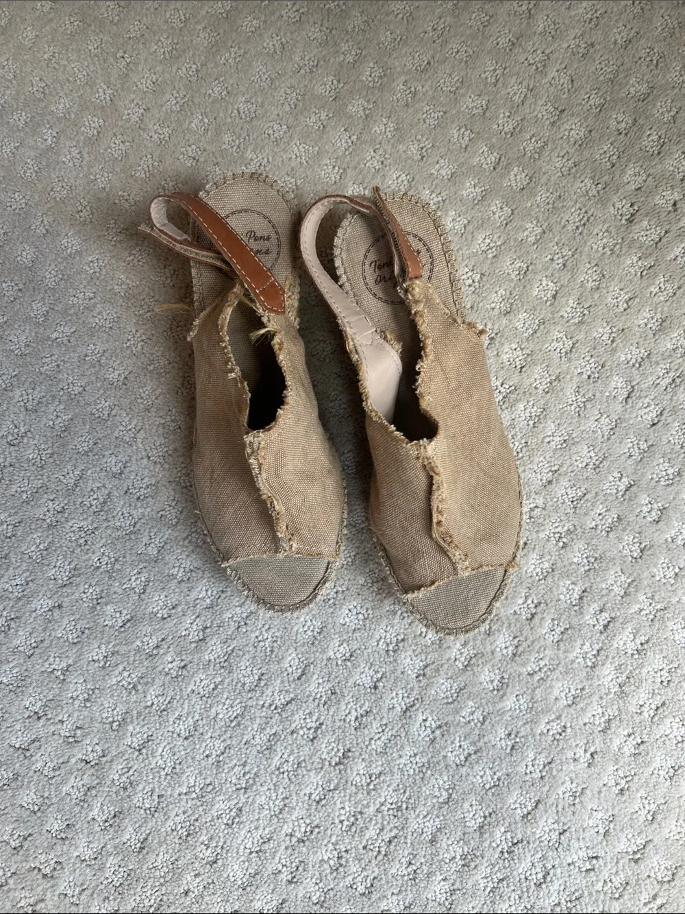 Toni Pons Originals. Size 8.  Espadrilles